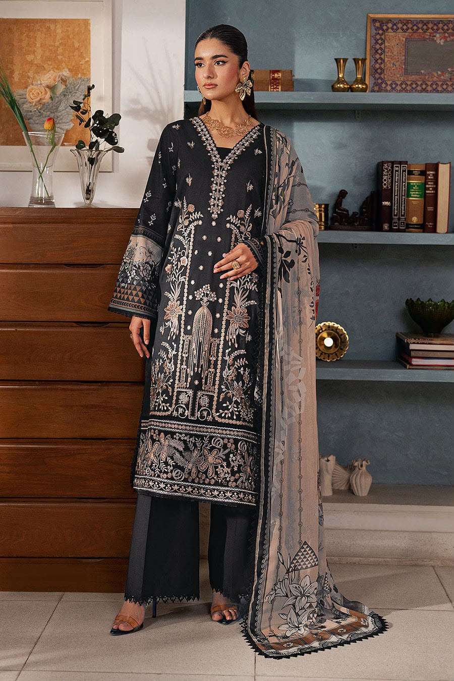 MASHAAL LUXURY LAWN VOL  - 16 BY RAMSHA